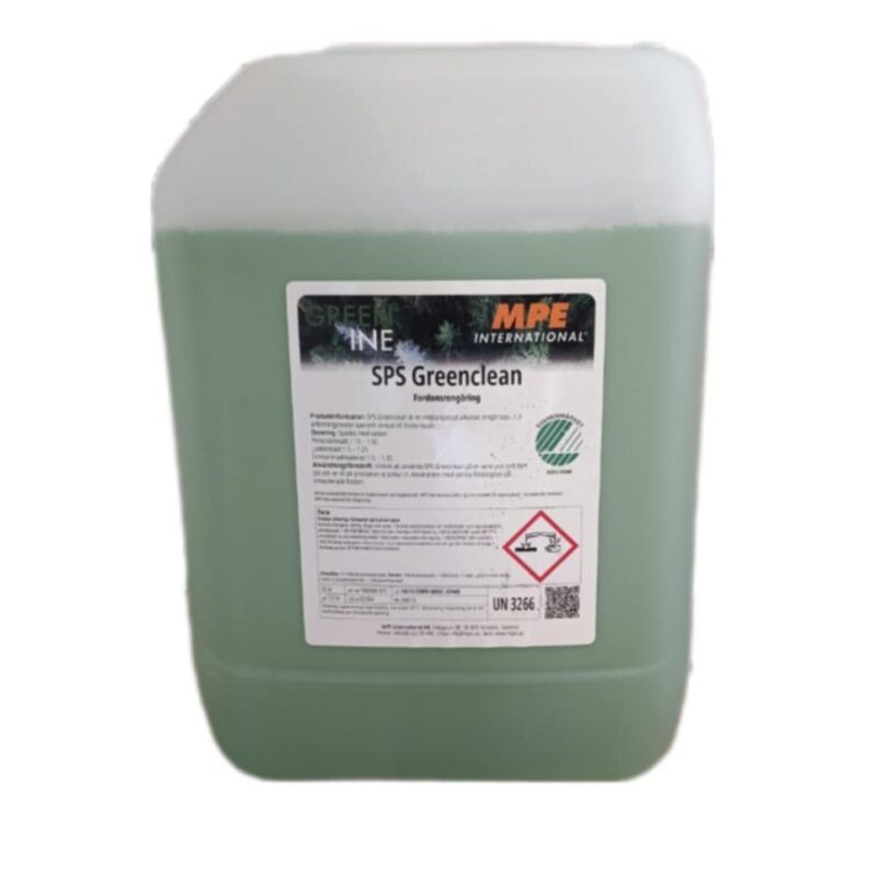SPS Greenclean Alkaliczne środek myjący pojazdy z oznakowaniem ekologicznym 10 L