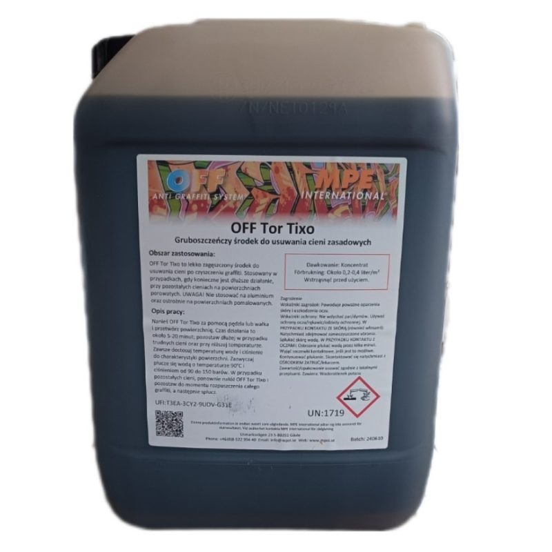 OFF Tor Tixo do usuwania cieni po graffiti 10L