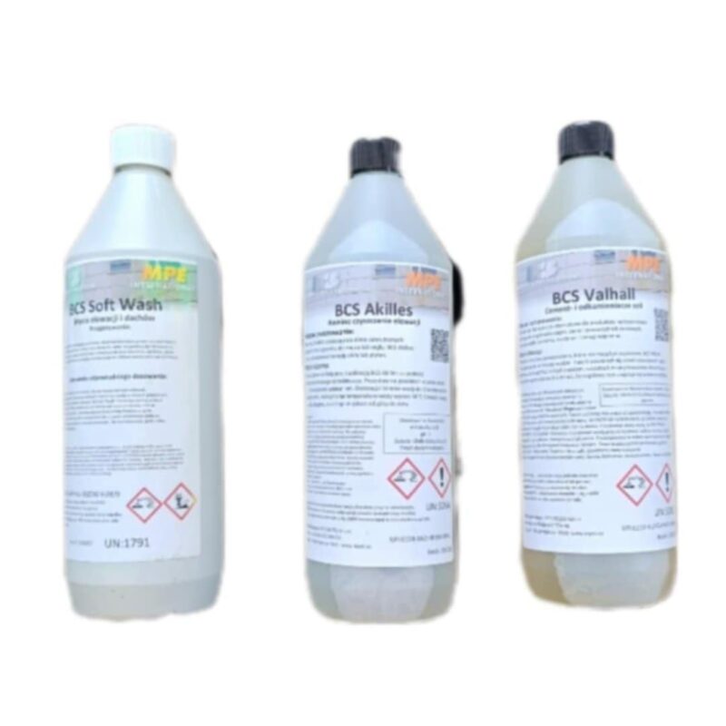 BCS soft, BCS Akilles, BCS Valhall próbki 1L