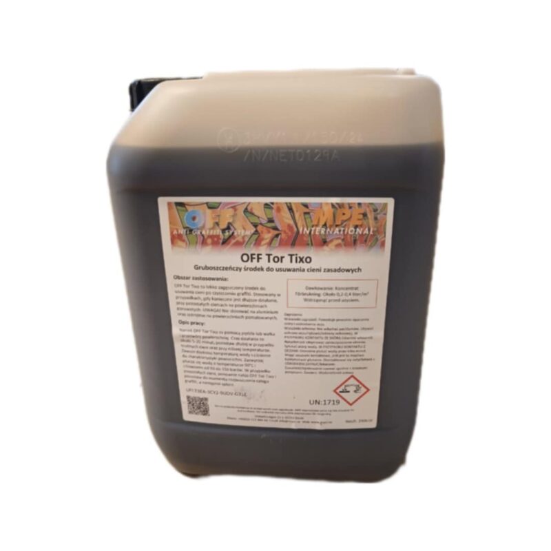 OFF Tor Tixo Usuwanie cieni po graffiti