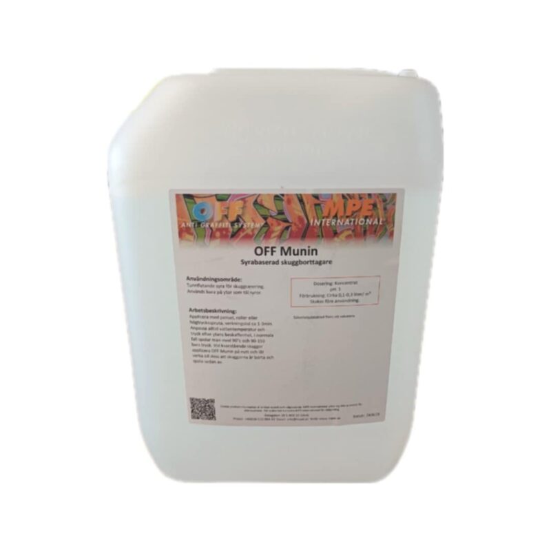 OFF Munin, Usuwanie cieni po graffiti 10 L